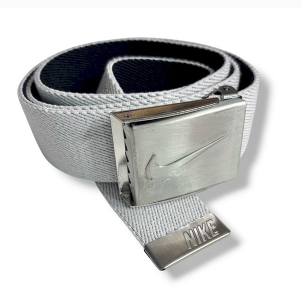 NIKE Golf Reversible Stretch Web Belt Black/WhiteFairway fashion.